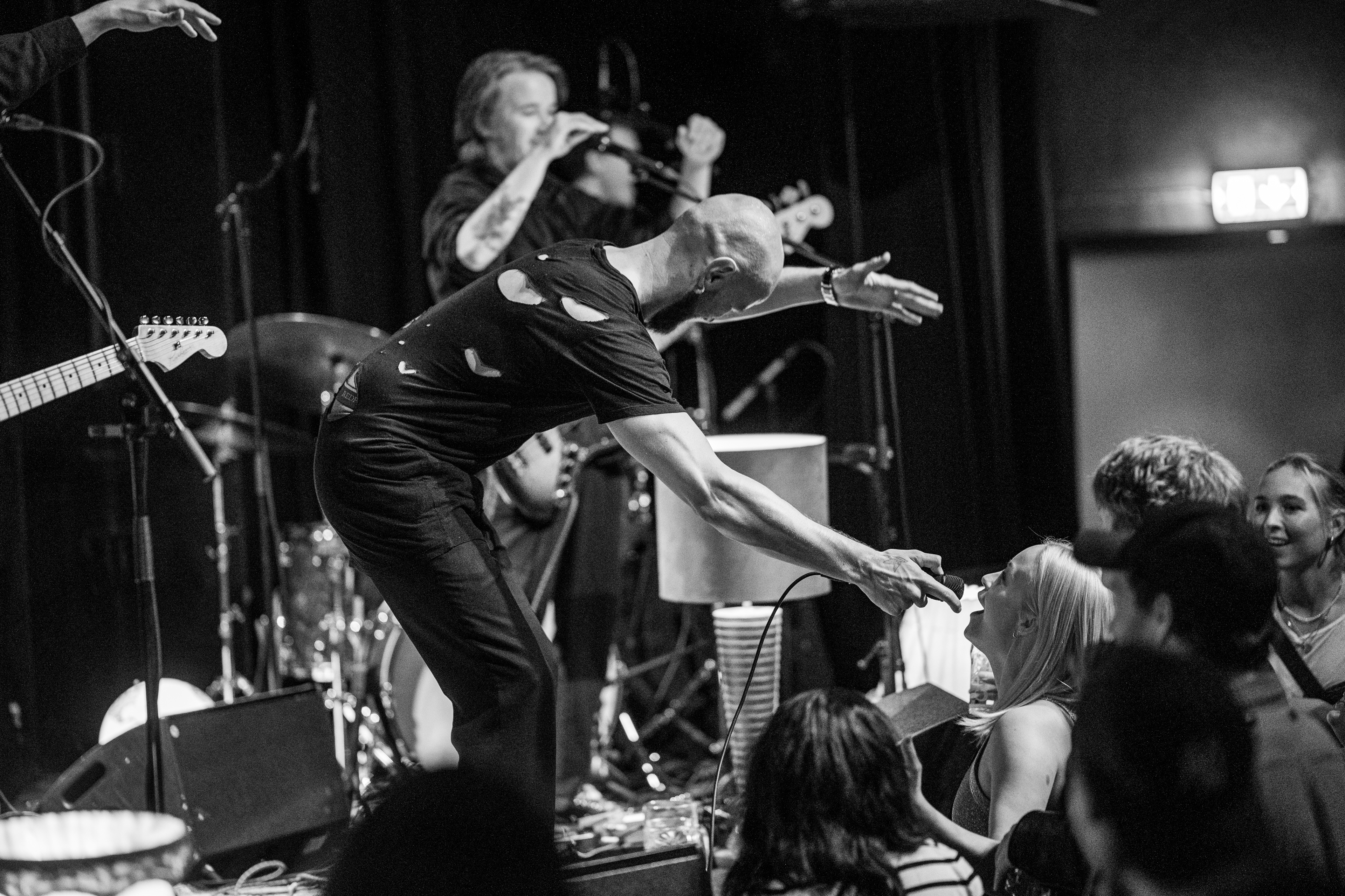 Jonas med publikum — Belleville