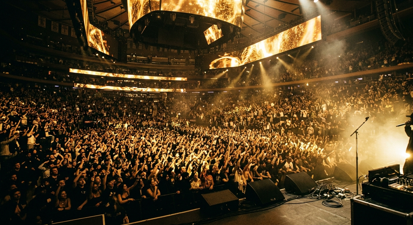 Svarte Svaner live — Konsert